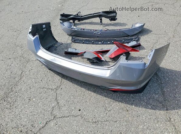 KMHLS4AG1NU342952 2022 HYUNDAI ELANTRA Gray Շարժիչի բաժամունքի տեսք