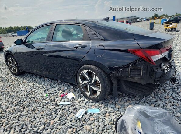 KMHLS4AG2PU417967 2023 HYUNDAI ELANTRA Black Rear left