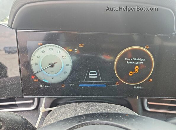 KMHLS4AG2PU417967 2023 HYUNDAI ELANTRA Black Instrument cluster view