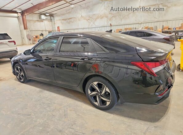 KMHLS4AG2PU422022 2023 HYUNDAI ELANTRA Black Trasero izquierdo