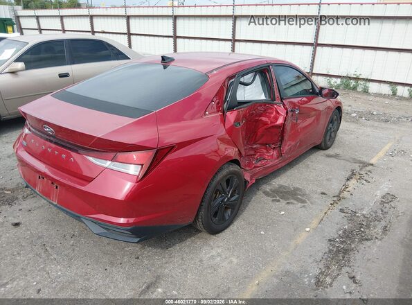 KMHLS4AG3MU212041 2021 HYUNDAI ELANTRA Red Tył prawy