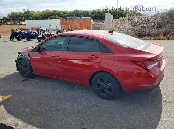 KMHLS4AG3NU312979 2022 HYUNDAI ELANTRA Red Tył lewy