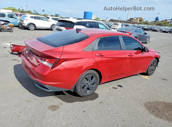 KMHLS4AG3NU312979 2022 HYUNDAI ELANTRA Red Tył prawy