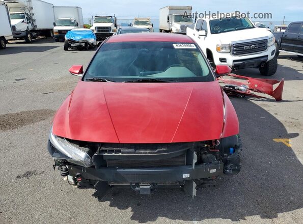 KMHLS4AG3NU312979 2022 HYUNDAI ELANTRA Red Widok z przodu