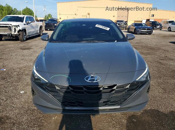 KMHLS4AG3PU610922 2023 HYUNDAI ELANTRA Gray Вид спереду