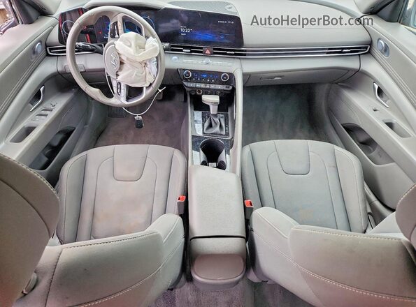 KMHLS4AG3PU617322 2023 HYUNDAI ELANTRA Red Widok deski rozdzielczej