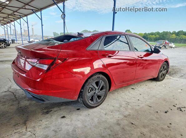 KMHLS4AG4NU367473 2022 HYUNDAI ELANTRA Red Tył prawy