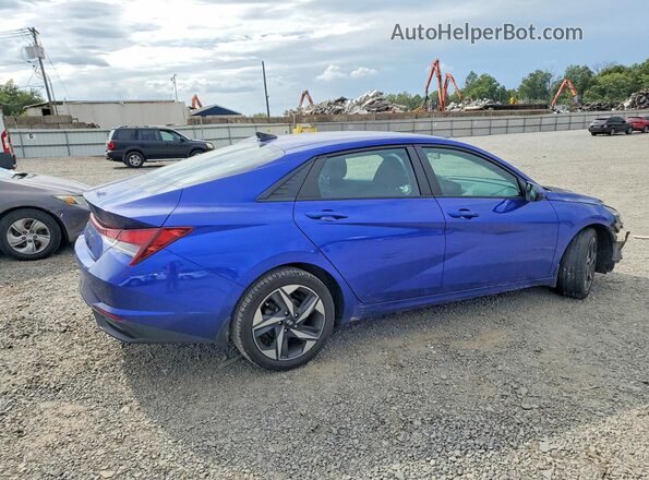KMHLS4AG4PU528360 2023 HYUNDAI ELANTRA Blue Հետևի աջ