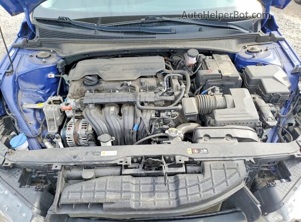 KMHLS4AG4PU528360 2023 HYUNDAI ELANTRA Blue Սալոնի հետևի տեսք