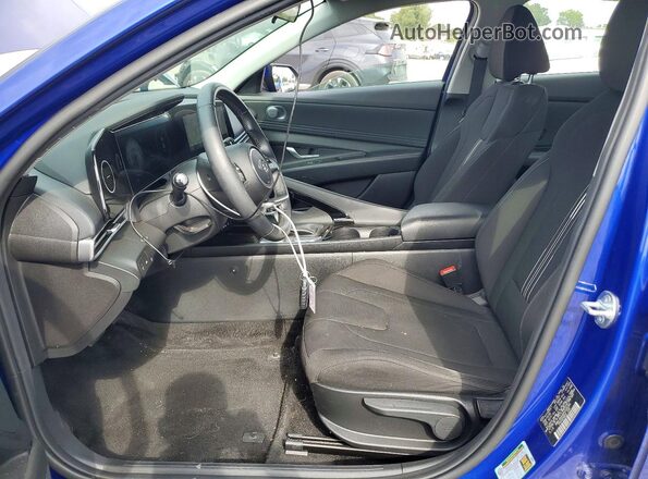 KMHLS4AG4PU528360 2023 HYUNDAI ELANTRA Blue Սալոնի դիմացի տեսք
