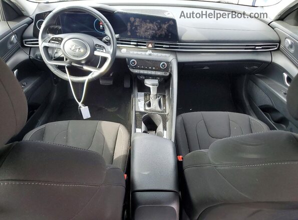 KMHLS4AG4PU528360 2023 HYUNDAI ELANTRA Blue Առջևի վահանակի տեսք