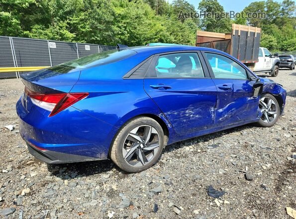 KMHLS4AG4PU601288 2023 HYUNDAI ELANTRA Blue Tył prawy