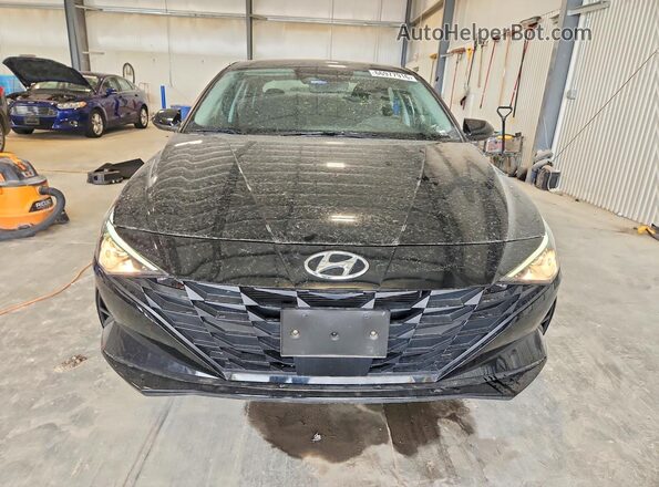KMHLS4AG5PU610596 2023 HYUNDAI ELANTRA Black Вид спереду