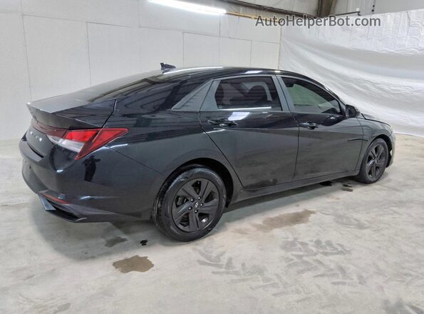 KMHLS4AG6MU166057 2021 HYUNDAI ELANTRA Black Задня права чверть