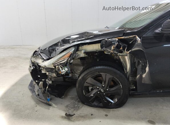 KMHLS4AG6MU166057 2021 HYUNDAI ELANTRA Black Панорамний вид салону 360°