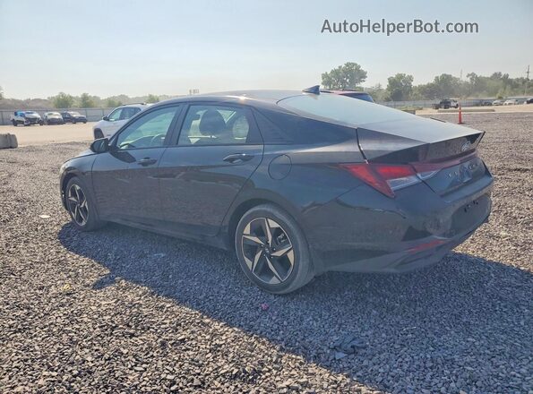 KMHLS4AG6PU568021 2023 HYUNDAI ELANTRA Черный Задняя левая четверть