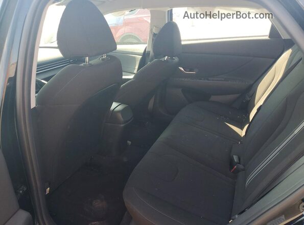 KMHLS4AG6PU568021 2023 HYUNDAI ELANTRA Черный Вид задних сидений