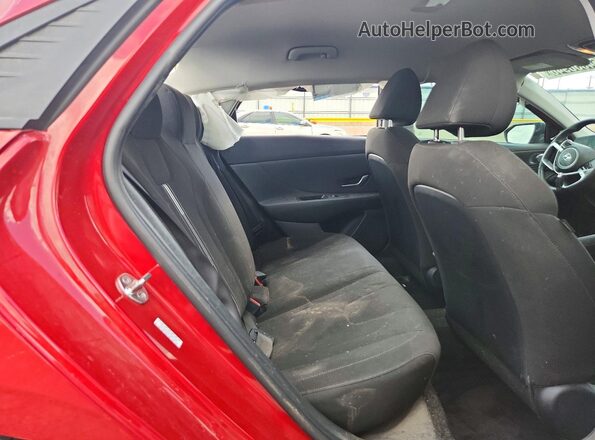 KMHLS4AG7PU384156 2023 HYUNDAI ELANTRA Red Вид задніх сидінь