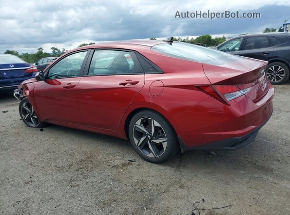 KMHLS4AG7PU603732 2023 HYUNDAI ELANTRA Red Rear left