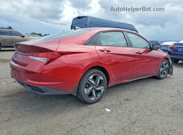 KMHLS4AG7PU603732 2023 HYUNDAI ELANTRA Red Rear right