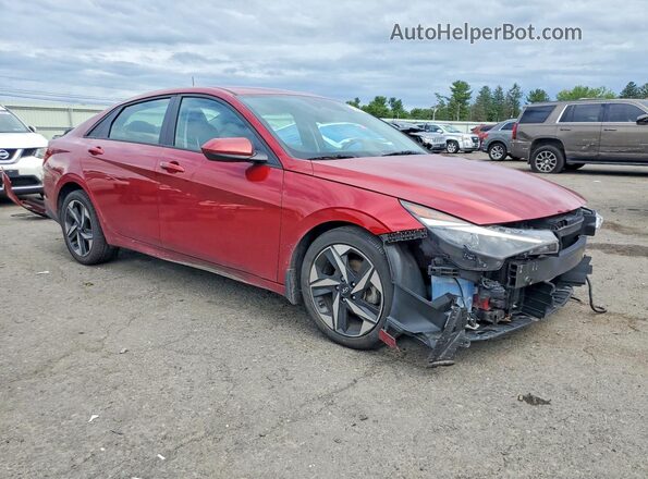 KMHLS4AG7PU603732 2023 HYUNDAI ELANTRA Red Front right