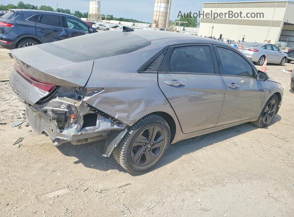 KMHLS4AG8NU233226 2022 HYUNDAI ELANTRA Gray Задня права чверть
