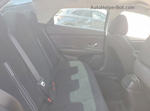 KMHLS4AG8NU233226 2022 HYUNDAI ELANTRA Gray Вид задніх сидінь