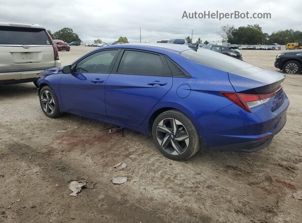 KMHLS4AG9PU487384 2023 HYUNDAI ELANTRA Blue Հետևի ձախ