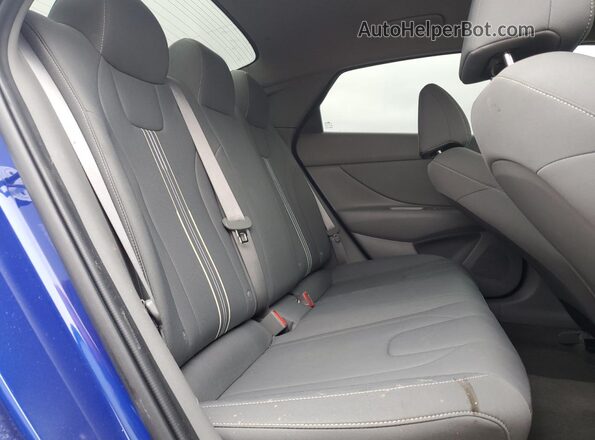 KMHLS4AG9PU487384 2023 HYUNDAI ELANTRA Blue Հետևի նստատեղերի տեսք