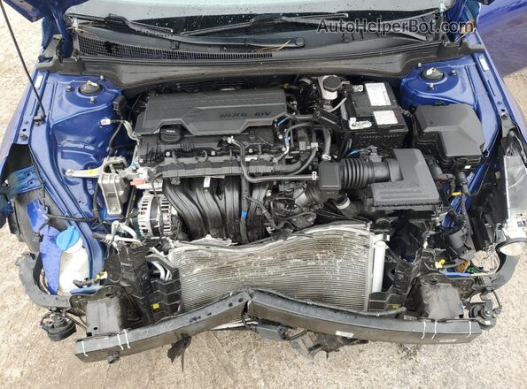 KMHLS4AG9PU487384 2023 HYUNDAI ELANTRA Blue Սալոնի հետևի տեսք