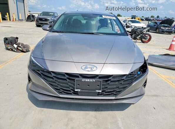 KMHLS4AG9PU558809 2023 HYUNDAI ELANTRA Gray წინა ხედი