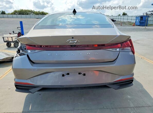 KMHLS4AG9PU558809 2023 HYUNDAI ELANTRA Gray უკანა ხედი