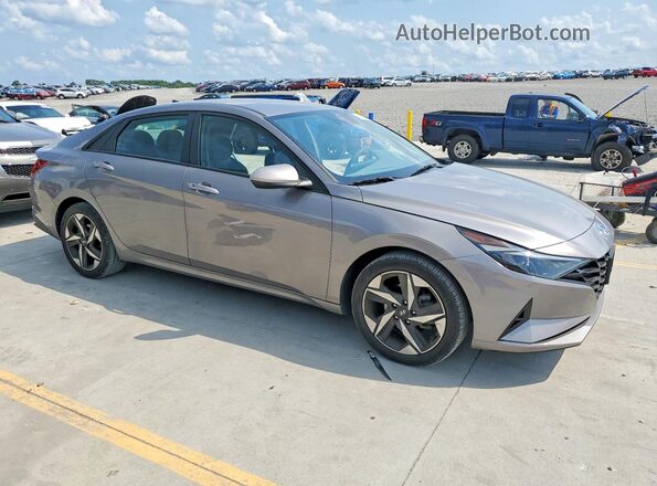 KMHLS4AG9PU558809 2023 HYUNDAI ELANTRA Gray წინა მარჯვენა