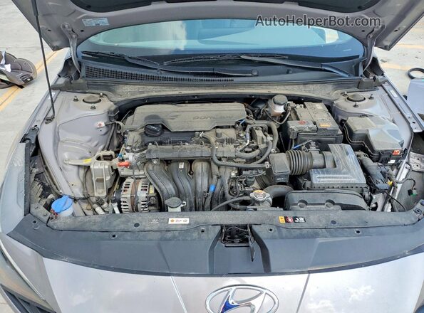 KMHLS4AG9PU558809 2023 HYUNDAI ELANTRA Gray უკანა სალონის ხედი