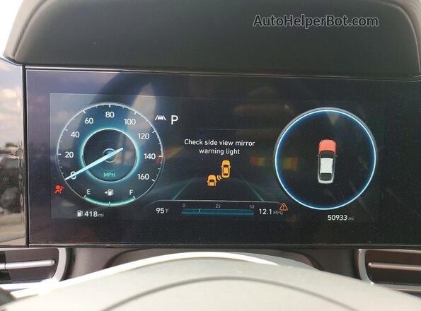 KMHLS4AG9PU558809 2023 HYUNDAI ELANTRA Gray ხელსაწყოთა პანელის ხედი