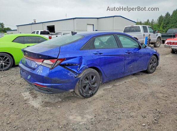 KMHLS4AGXMU092061 2021 HYUNDAI ELANTRA Blue Tył prawy