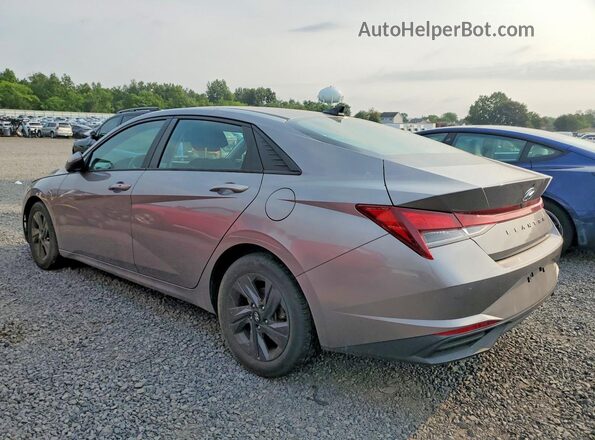 KMHLS4AGXMU186487 2021 HYUNDAI ELANTRA Gray Հետևի ձախ