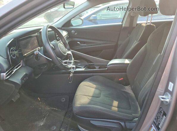 KMHLS4AGXMU186487 2021 HYUNDAI ELANTRA Gray Սալոնի դիմացի տեսք