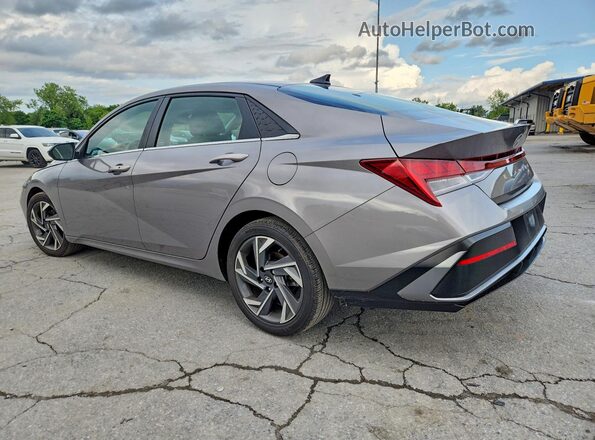 KMHLS4DG0RU694048 2024 HYUNDAI ELANTRA Silver Задня ліва чверть