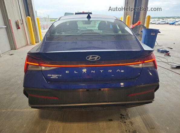 KMHLS4DG0RU789404 2024 HYUNDAI ELANTRA Blue Vista trasera