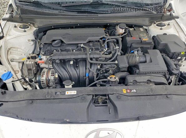KMHLS4DG0RU841288 2024 HYUNDAI ELANTRA White Սալոնի հետևի տեսք