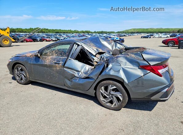 KMHLS4DG0SU894451 2025 HYUNDAI ELANTRA Gray Rear left