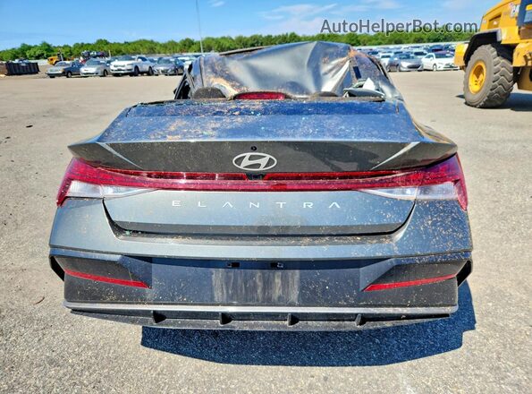 KMHLS4DG0SU894451 2025 HYUNDAI ELANTRA Gray Rear view