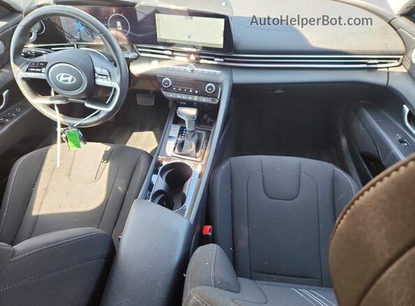 KMHLS4DG0SU894451 2025 HYUNDAI ELANTRA Gray Dashboard view
