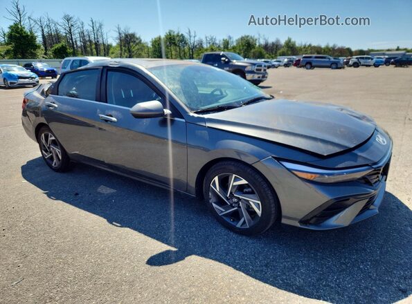 KMHLS4DG0SU894451 2025 HYUNDAI ELANTRA Gray Front right