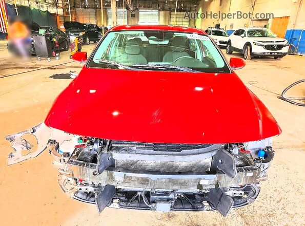 KMHLS4DG0SU972422 2025 HYUNDAI ELANTRA Red Front view