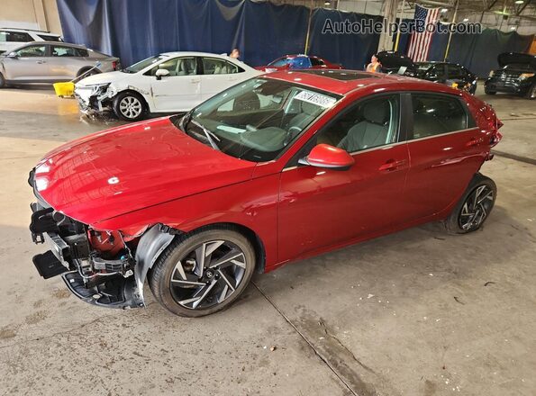 KMHLS4DG0SU972422 2025 HYUNDAI ELANTRA Red 
