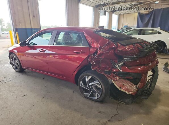 KMHLS4DG0SU972422 2025 HYUNDAI ELANTRA Red 