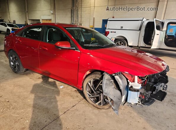 KMHLS4DG0SU972422 2025 HYUNDAI ELANTRA Red 