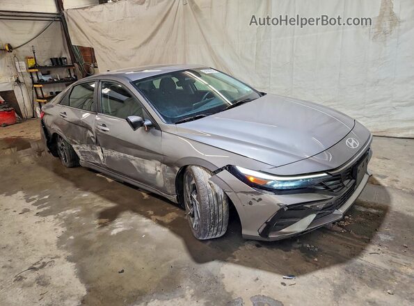 KMHLS4DG1RU675752 2024 HYUNDAI ELANTRA Gray Передня права чверть